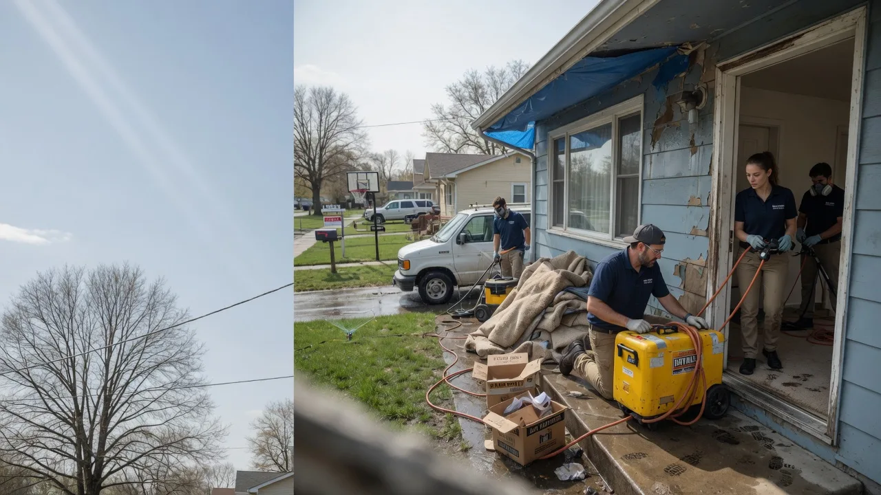 Basement Flood Cleanup in Mineral Point, WI near me